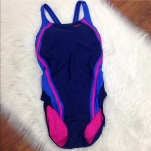 Speedo ☆ PowerFlex Eco One-Piece Swimsuit Size 14
